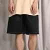 5-Pocket Baggy Shorts Asia Sizing “Black”