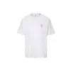 Applique Short-sleeve Tee Unisex White