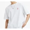 Applique Short-sleeve Tee Unisex White