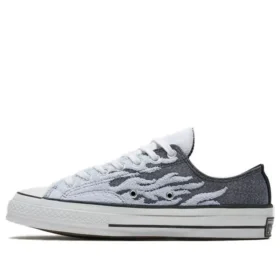 Archive Flames Chuck 1970s Low Top “Black Grey”
