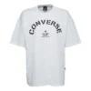 Areca Palm Mesh Boxy T-Shirt Asia Sizing “White Black”