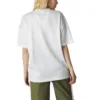 Areca Palm Mesh Boxy T-Shirt Asia Sizing “White Black”