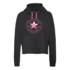 Athleisure Casual Sports hooded Knit Hoodie Black