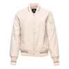 Baseball Jacket Asia Sizing “Beige”
