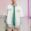 Baseball Jersey Shirt Asia Sizing “White”