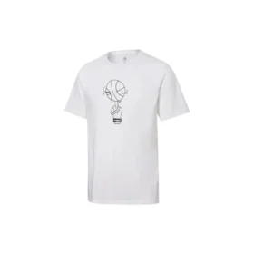 Basketball Graphic T-Shirt “White”