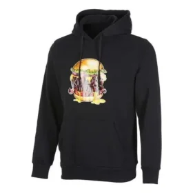Burger Pullover Hoodie Asia Sizing “Black”