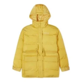 Cargo Hooded Down Jacket Asia Sizing “Yellow”