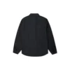 Carpenter Pocket Button Down Long Sleeve Shirt Asia Sizing “Black”