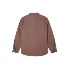 Carpenter Pocket Button Down Long Sleeve Shirt Asia Sizing “Brazil Nut”