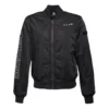 Casual Sports Short Stand Collar Jacket Asia Sizing “Black”