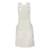 Casual Suspender Skirt Asia Sizing “White”