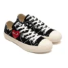 CDG x Converse Chuck Taylor All Star Multi Heart Black “White Red”