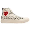 CDG x Converse Chuck Taylor All Star Multi Heart “Ivory Black”