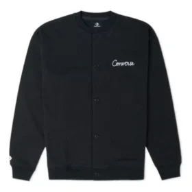 Chain Stitch Elevated Cardigan Pullover Asia Sizing “Black”