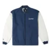 Chain Stitch Woven Jacket Asia Sizing “Blue White”