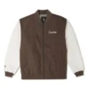 Chain Stitch Woven Jacket Asia Sizing “Earthy Brown”
