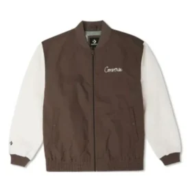 Chain Stitch Woven Jacket Asia Sizing “Earthy Brown”