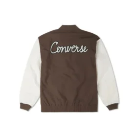 Chain Stitch Woven Jacket Asia Sizing “Earthy Brown”