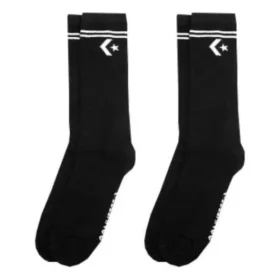 Chevron Stripes Logo Two Pairs “Black”