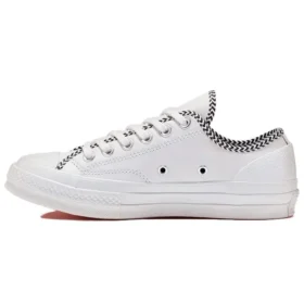 Chuck 1970S Mission-V Low Top Black Stripe Line “White Black”