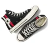 Chuck 70 Archival Stripes “Black White Red”