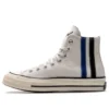 Chuck 70 Archival Stripes High Top “White Blue Black”