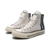 Chuck 70 Archival Stripes High Top “White Blue Black”