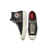 Chuck 70 Crafted Leather High “Black Egret”