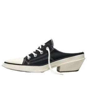 Chuck 70 De Luxe Pointed Mule Heel Platform “Black”