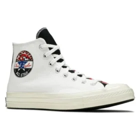 Chuck 70 Hi “Logo Play – White Rush Blue”