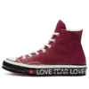 Chuck 70 Hi “Love Graphic”