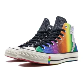 Chuck 70 Hi “Pride Shimmering Black Rainbow”