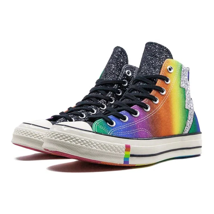 Chuck 70 Hi “Pride Shimmering Black Rainbow” Chuck 70 Hi “Pride Shimmering Black Rainbow”