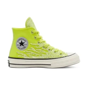 Chuck 70 High “Archival Glitter Flame – Lemon Venom”