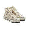 Chuck 70 High “Archive Paint Splatter – Egret”