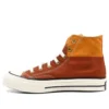 Chuck 70 High “Colorblock – Monarch Rugged Orange”