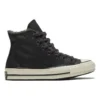 Chuck 70 High “Cozy Club – Almost Black”