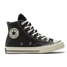 Chuck 70 High “Cozy Utility – Black”