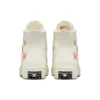 Chuck 70 High “Embroidered Floral – Egret”