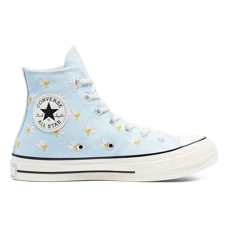 Chuck 70 High “Embroidered Floral Print – Chambray Blue” Chuck 70 High “Embroidered Floral Print – Chambray Blue”