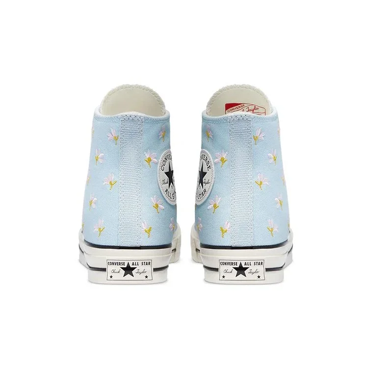 Chuck 70 High “Embroidered Floral Print – Chambray Blue” Chuck 70 High “Embroidered Floral Print – Chambray Blue”
