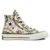 Chuck 70 High “Fall Florals – Egret”