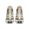 Chuck 70 High “Fall Florals – Egret”