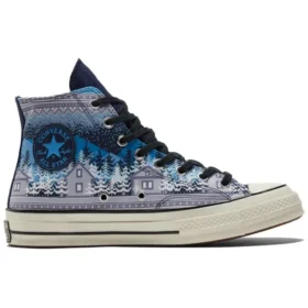 Chuck 70 High “Holiday Sweater – Midnight Navy”