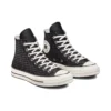 Chuck 70 High “Houndstooth Shine – Black”