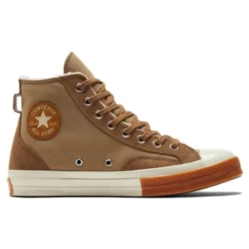 Chuck 70 High “Lined Colorblock – Nomad Khaki Gum”