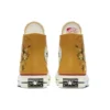 Chuck 70 High “Parkway Floral Embroidery – Turmeric Gold”
