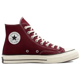 Chuck 70 High “Recycled Canvas – Deep Bordeaux”