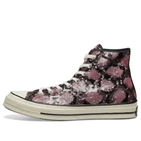 Chuck 70 High “Snake Pattern – Light Pink”